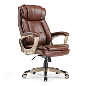 Eureka Ergonomic Best Soft Big and Tall Leather Home Office Recliner Chair