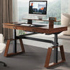 Ark, 63x29 Executive Standing Desk - Walnut